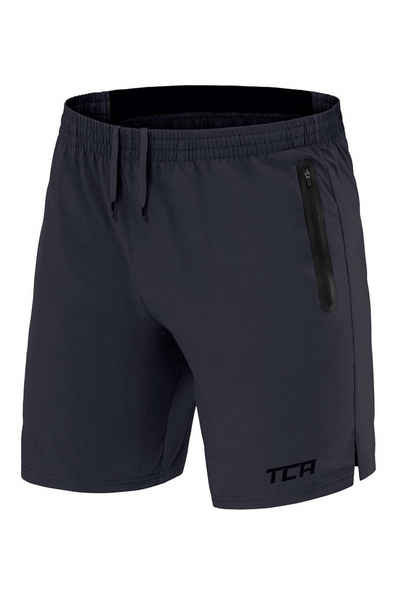 TCA 3/4-Hose TCA Herren Elite Tech Laufhose Gymshorts Dunkelgrau XL (1-tlg)