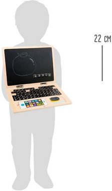 Small Foot Magnettafel Holz-Laptop mit Magnet-Tafel