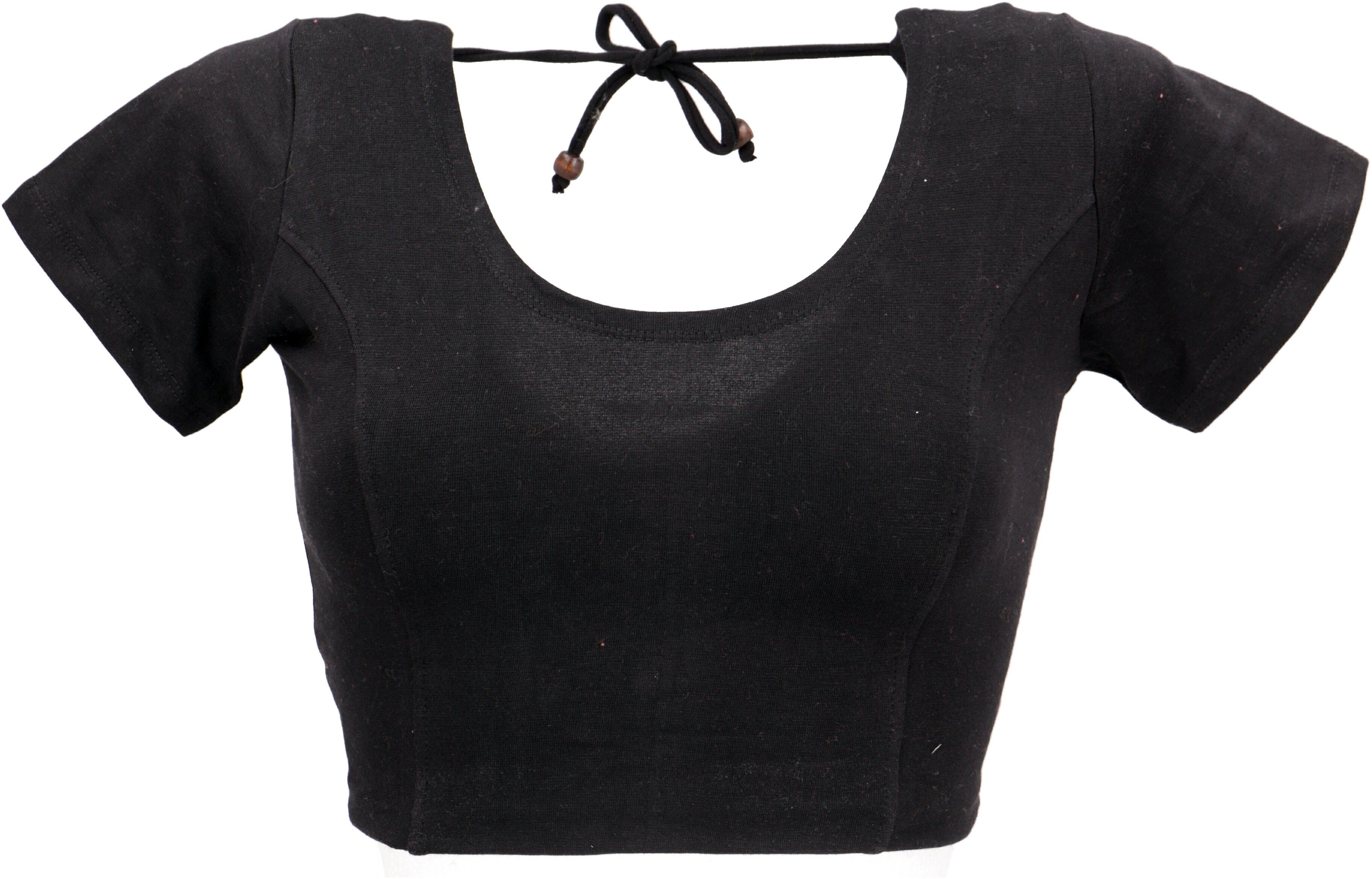 Guru-Shop T-Shirt Choli Top, kurzes Top günstig online kaufen