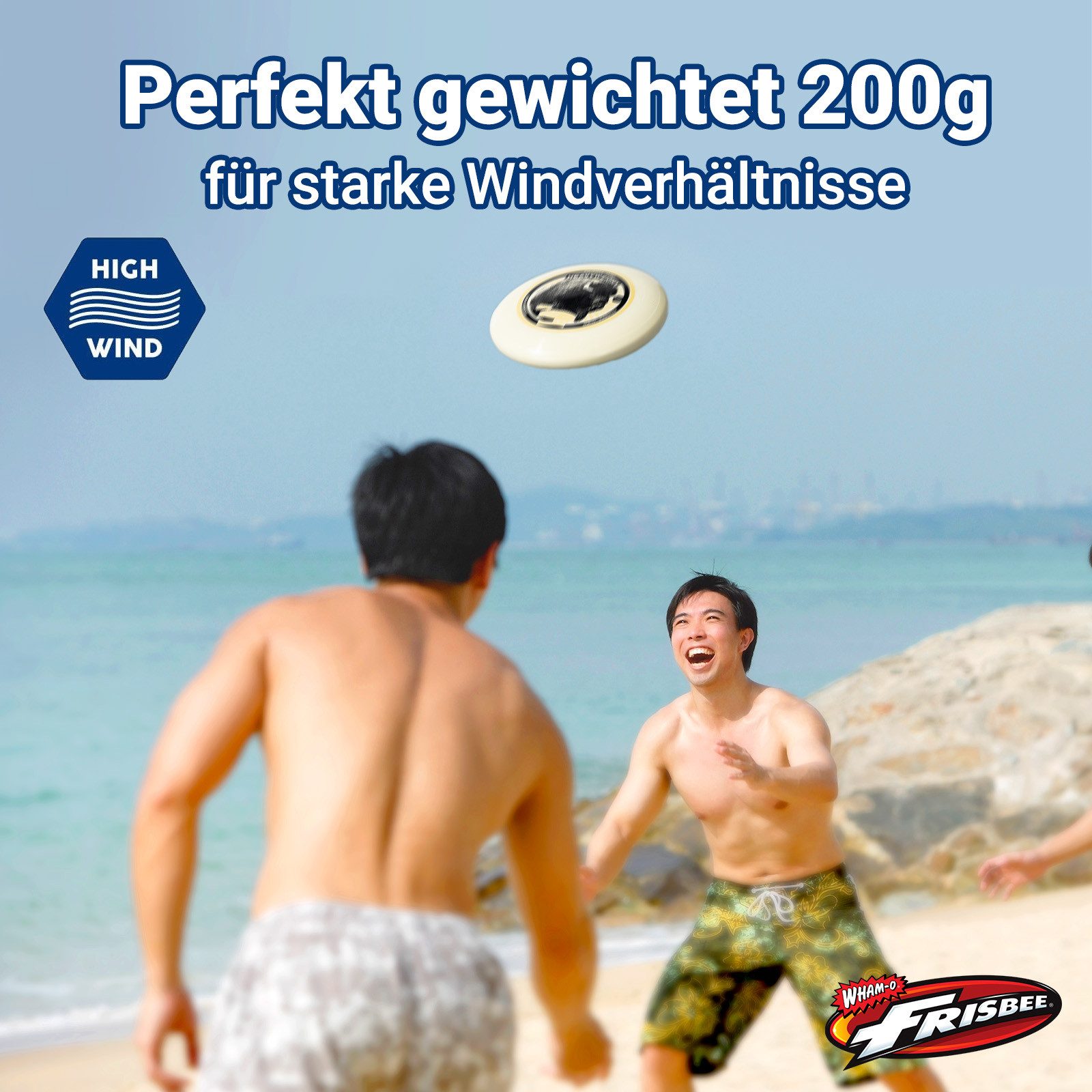 Frisbee Wurfscheibe Wham-O Frisbee Heavyweight 200g Flying Disc, für Outdoor-Aktivitäten - (1-St)