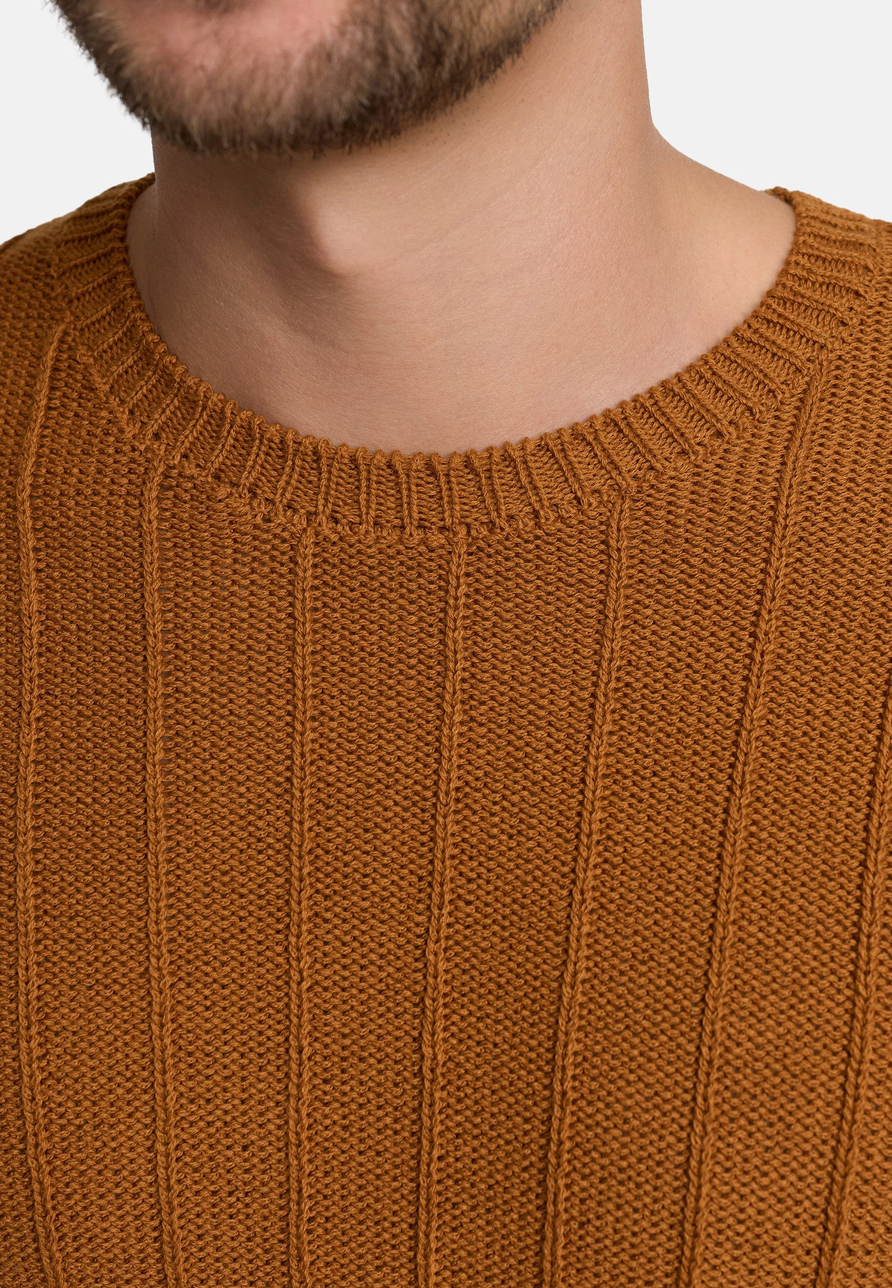 Jeff Strickpullover Herren JFTruman crew Pullover Herrenpullover aus 100 % Baumwolle gefertigt
