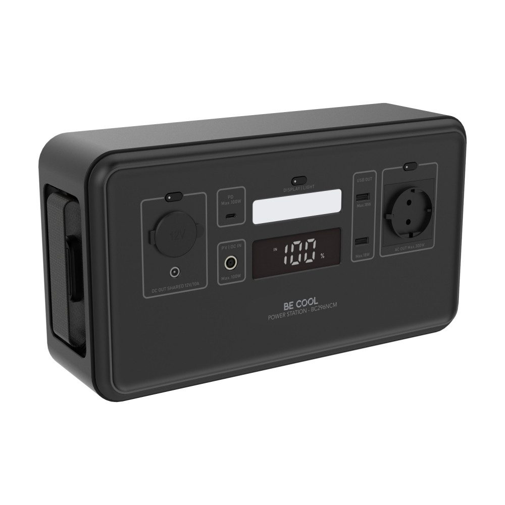 be cool Be Cool BC296NCM Powerstation 300W Akku Batterie, Kompakte Bauweise
