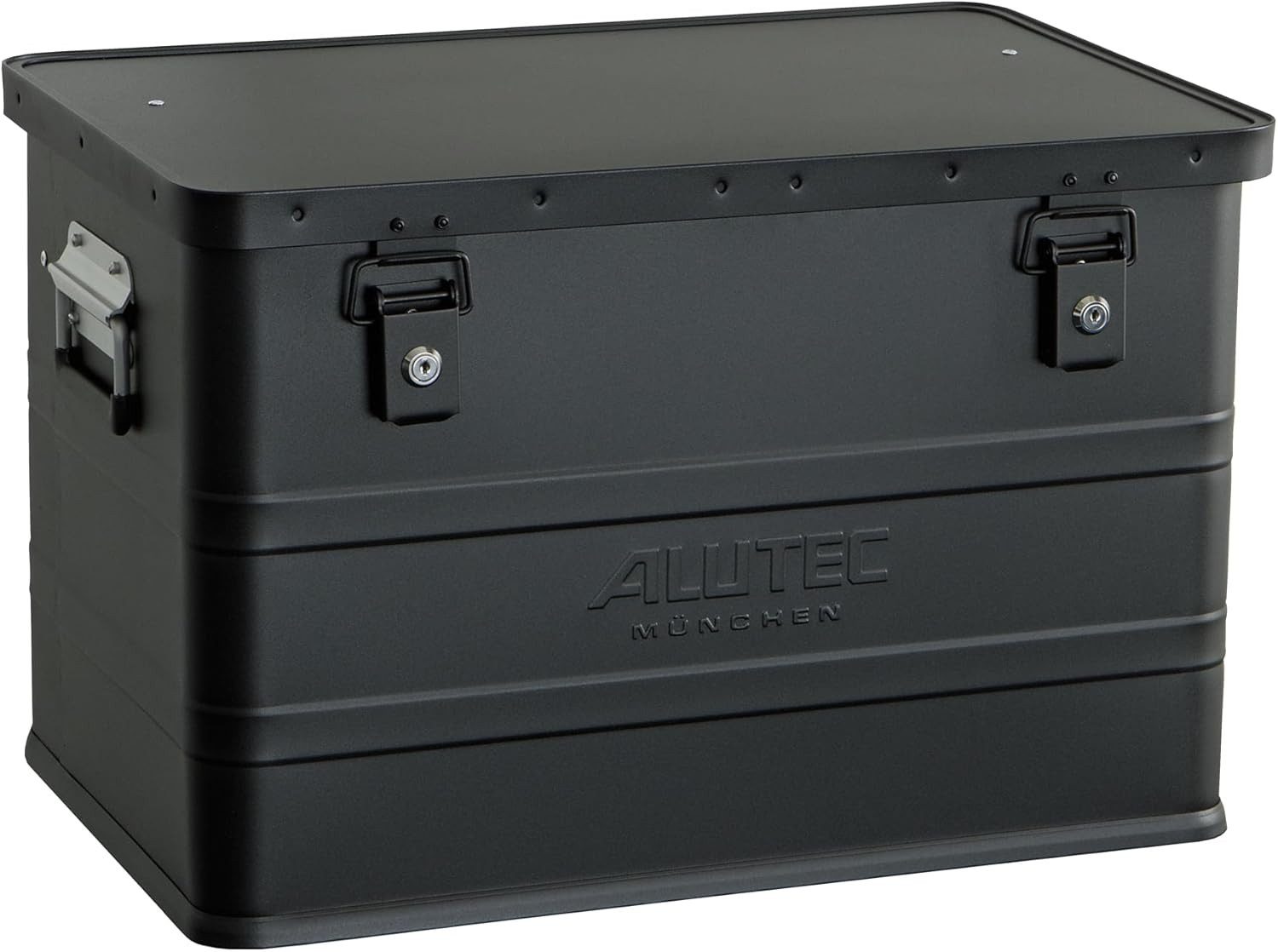 ALUTEC München Aufbewahrungsbox Aluminiumbox CLASSIC 68 BLACK