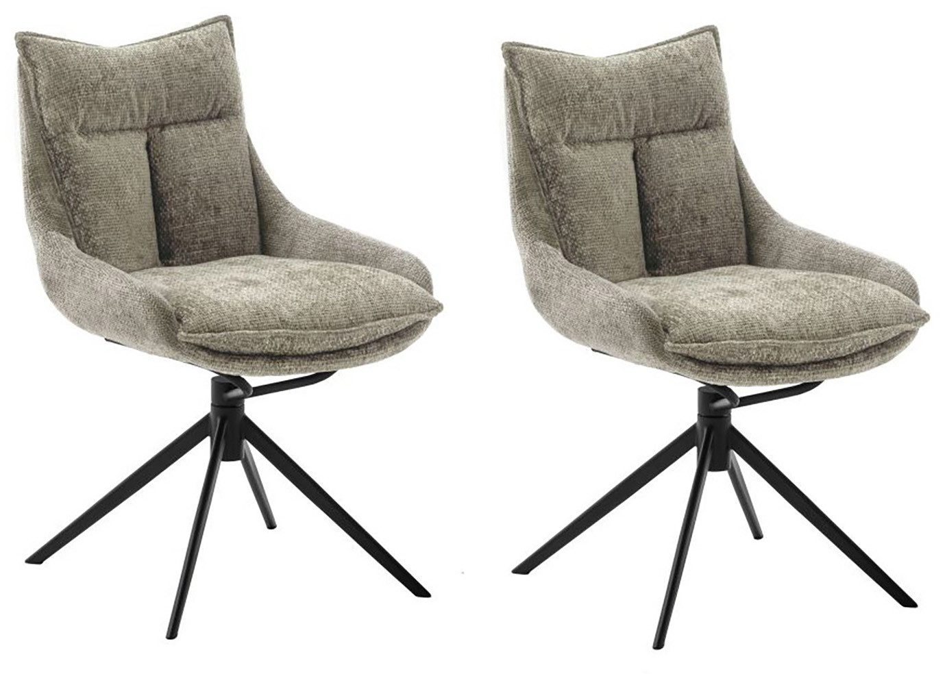 MCA furniture Esszimmerstuhl PARKER, (2er-Set), drehbar günstig online kaufen