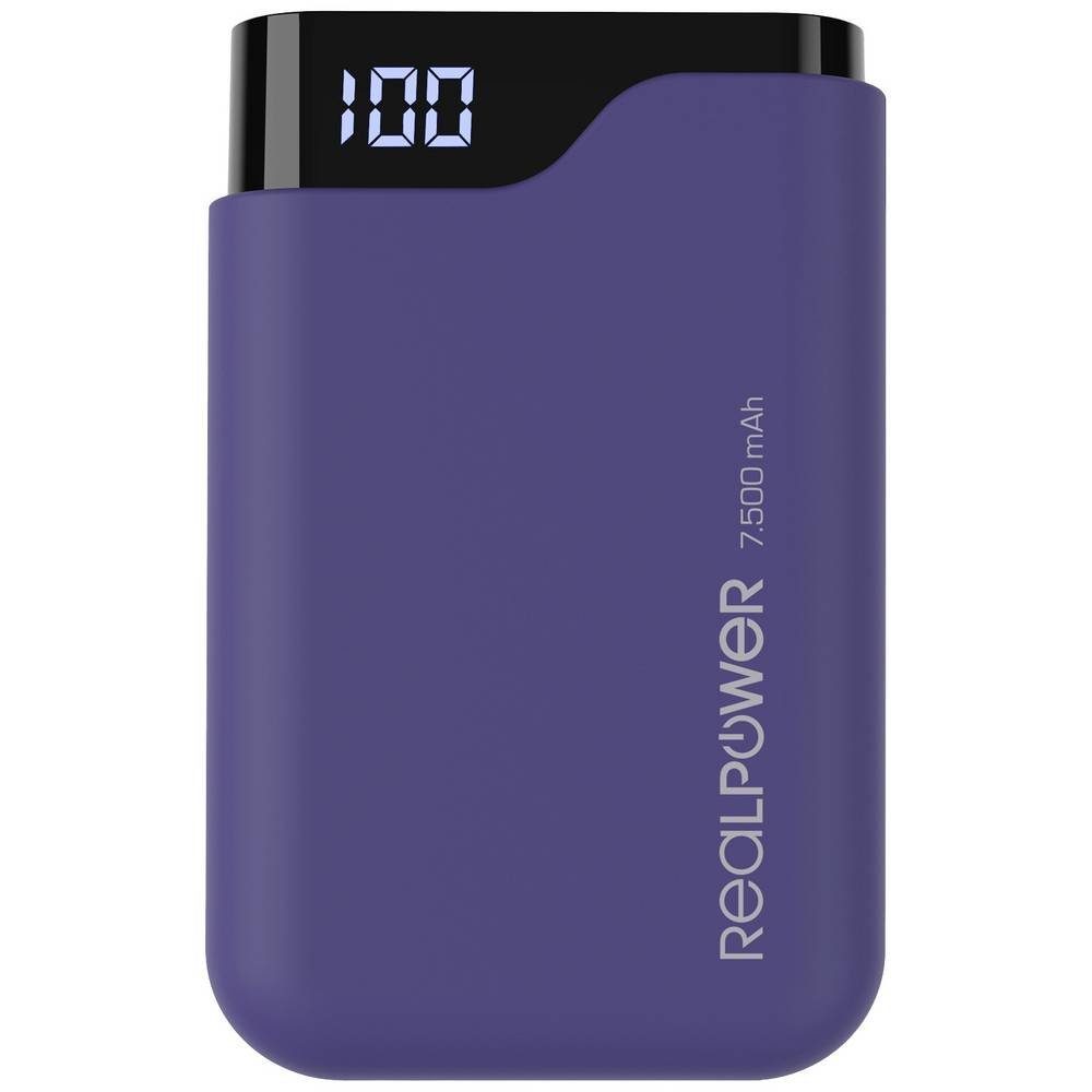 Realpower Powernbank navyblue 333642 Powerbank