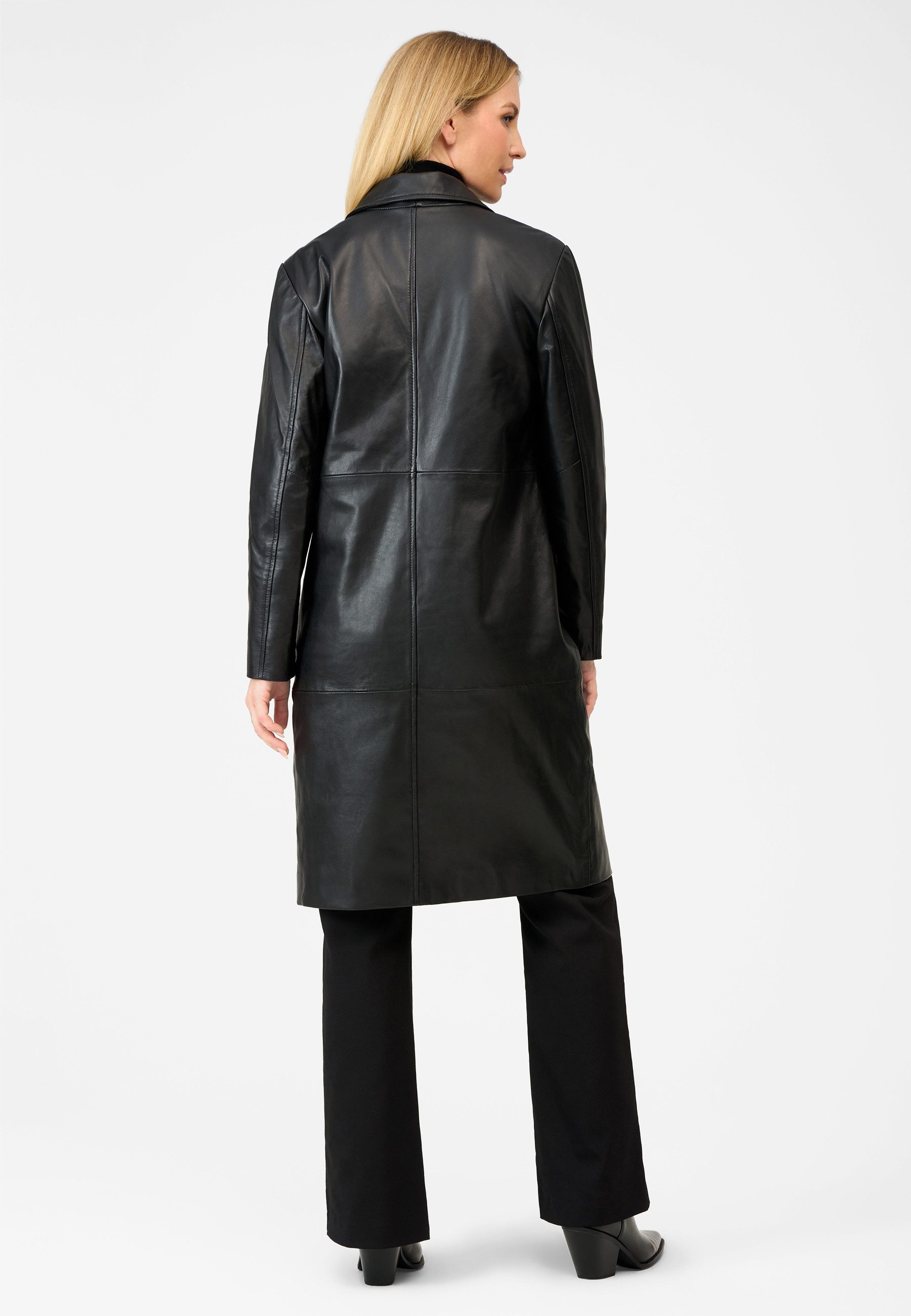 RICANO Ledermantel Monique Hochwertiges Lamm-Nappa-Leder günstig online kaufen