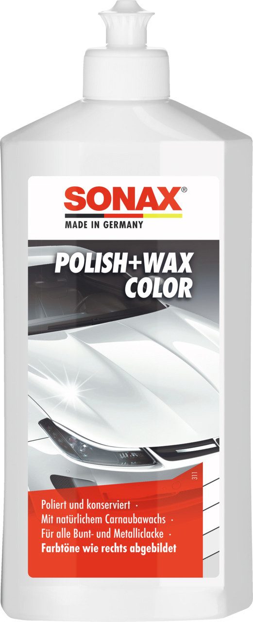 Sonax Sonax Polish & Wax Color weiß 500ml Autopolitur