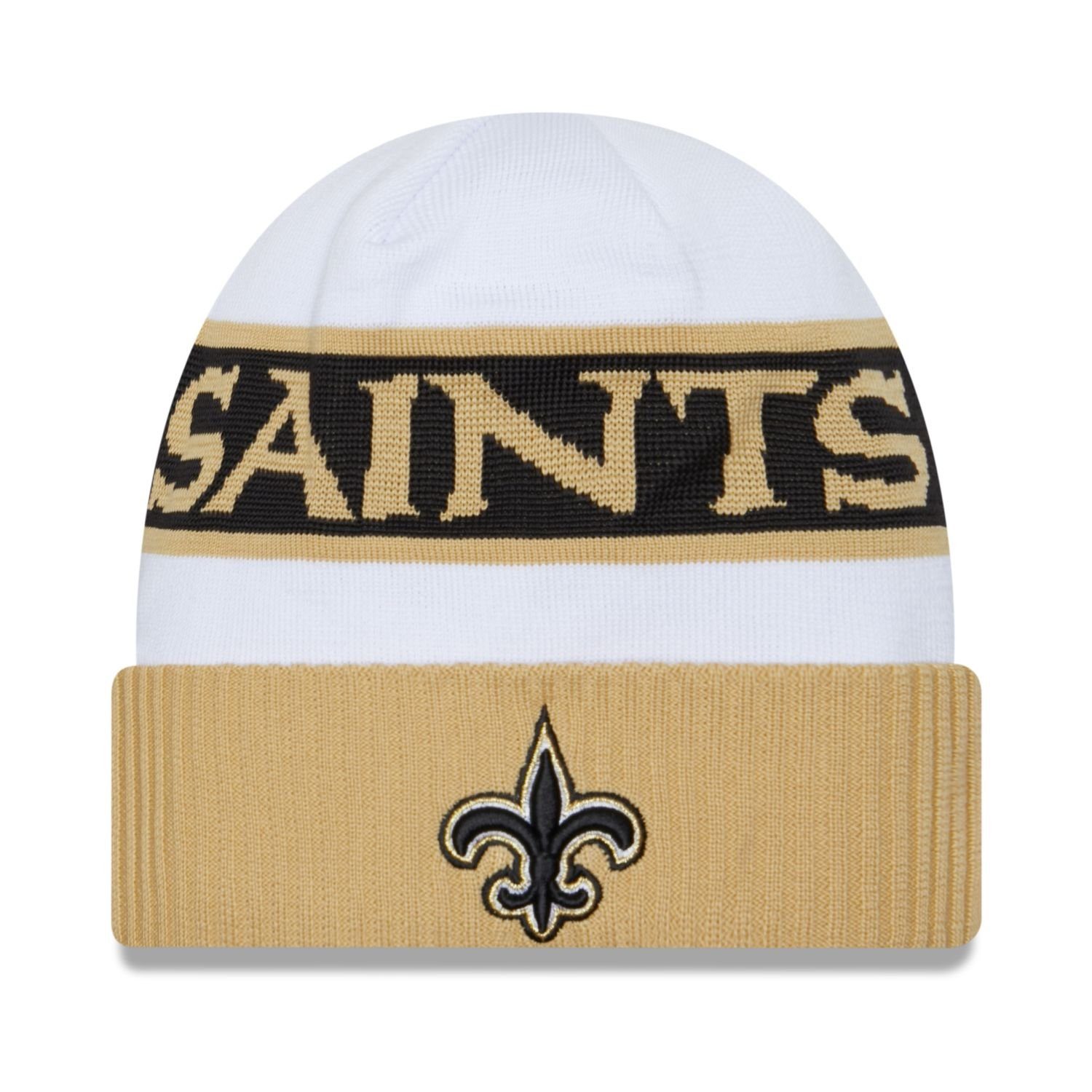 NFL New TECH New KNIT Orleans Fleecemütze Saints Sideline Era