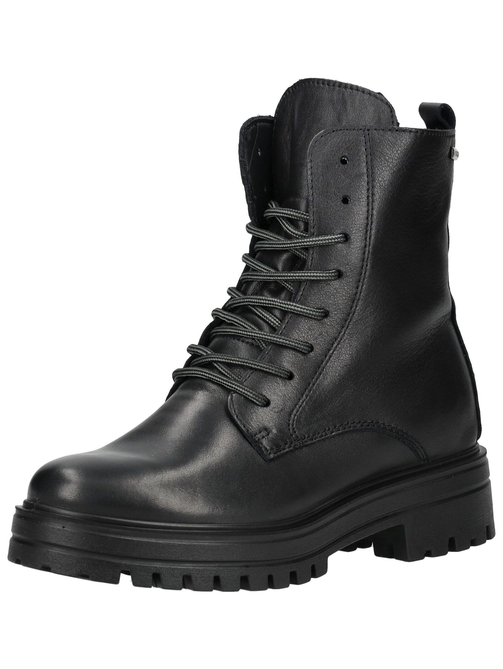Stiefelette Nappaleder . Schnürstiefelette