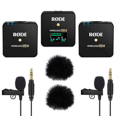 RODE Microphones Mikrofon »Rode Wireless GO II + 2x Lavalier GO + 2x WS05«