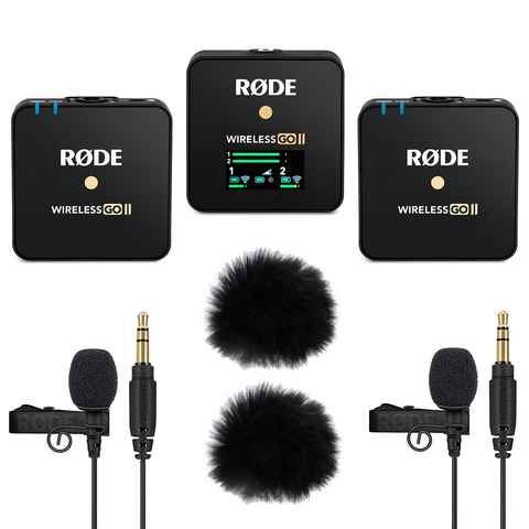 RØDE Mikrofon Wireless GO II + 2x Lavalier GO + 2x WS05