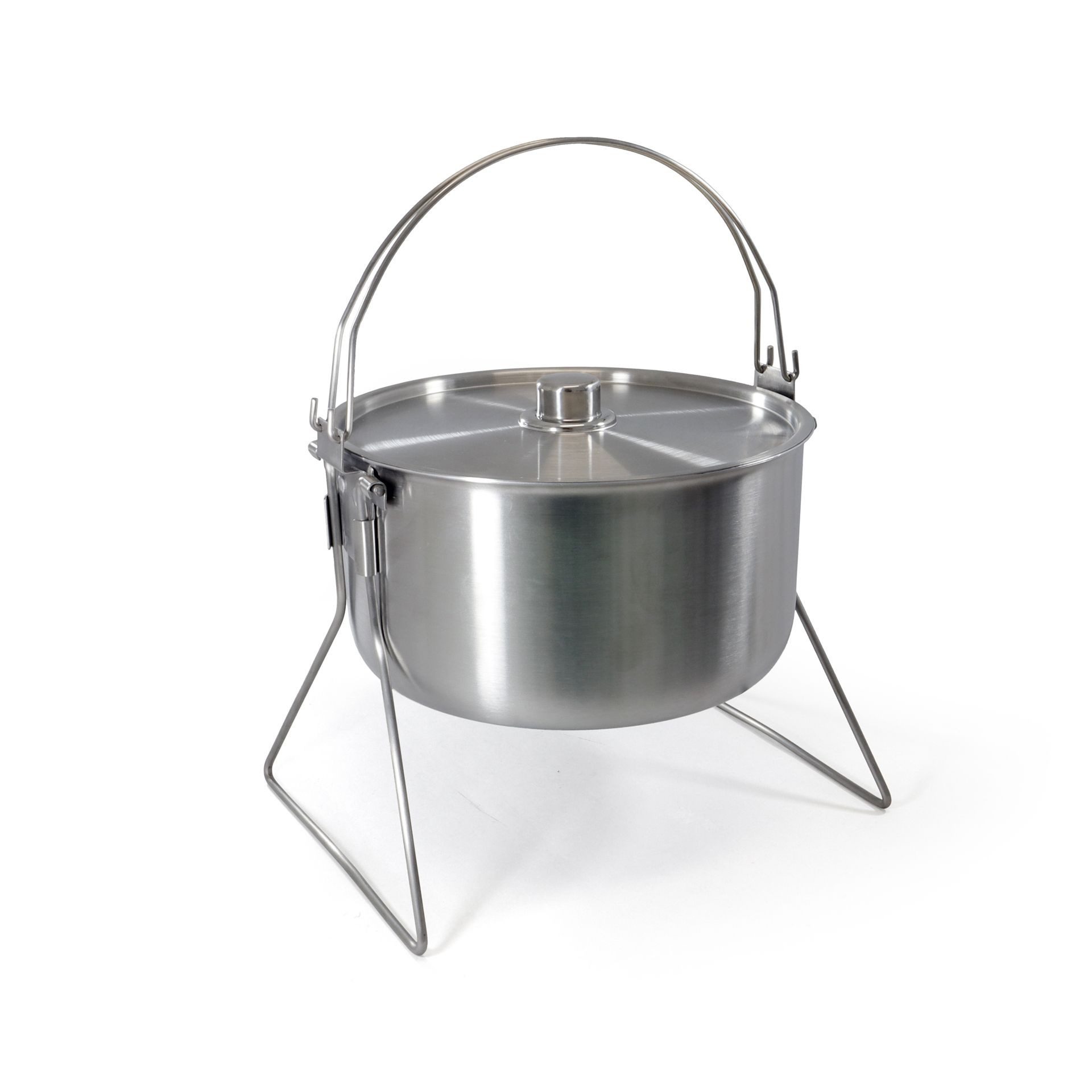 Origin Outdoors Feuertopf Origin Outdoors Hordentopf – robuster 10 L Outdoor Kochtopf