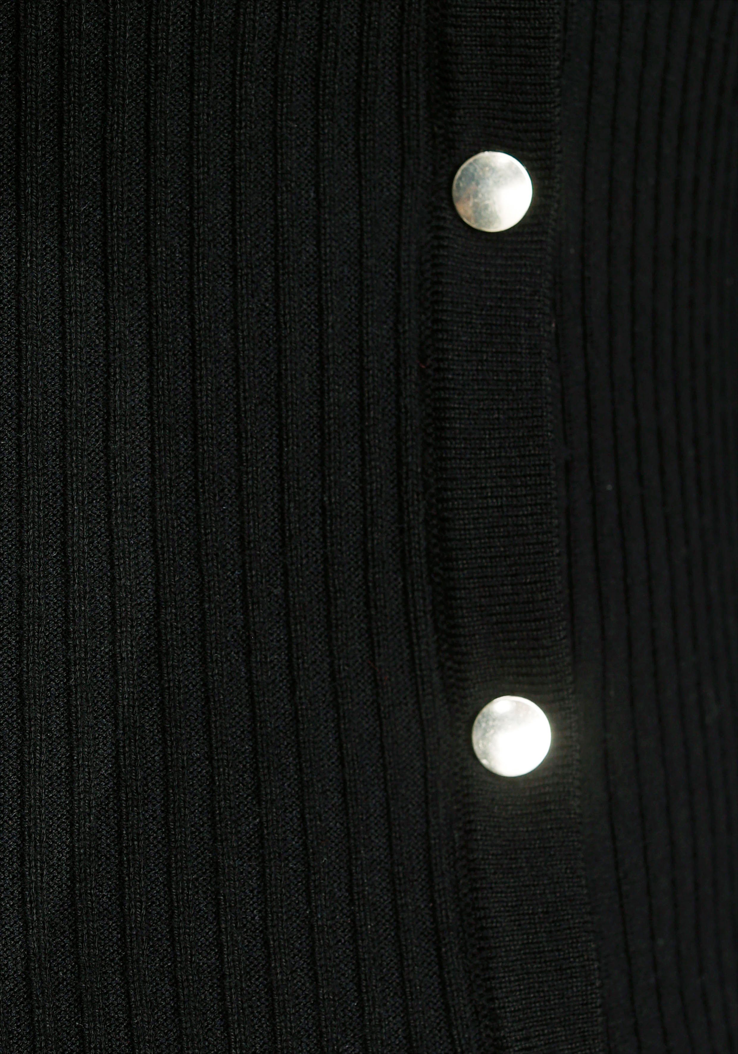 Laura Scott Longstrickjacke aus Rippqualität - auch als Strickkleid tragbar – Bild 5 von 5