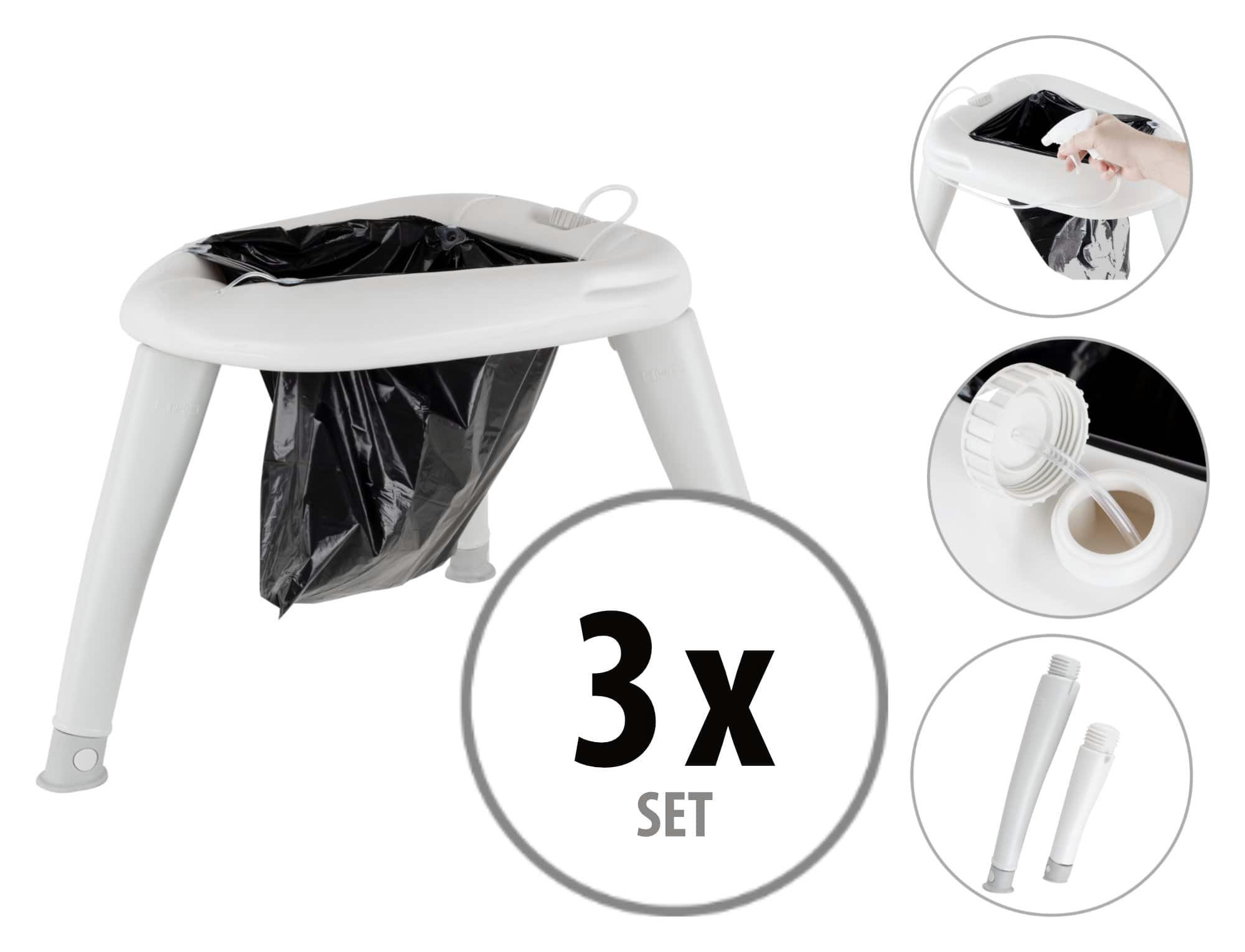 Campingtoilette Camping Toilette - Outdoor- und Reise-WC - Für Kinder und Erwachsene
