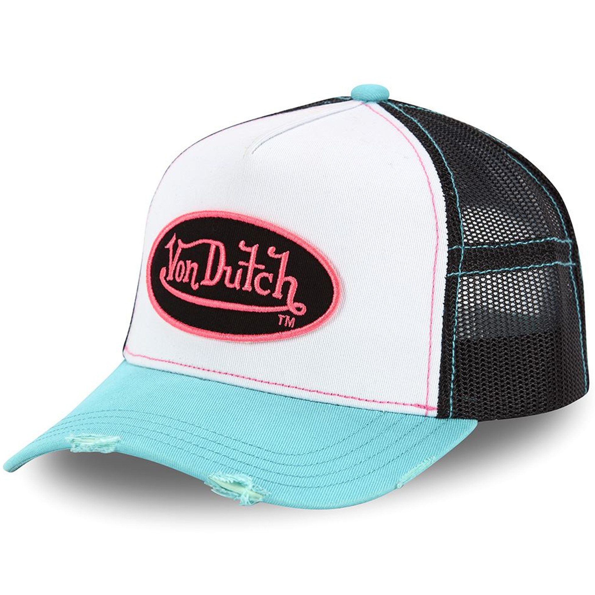 Von Dutch Trucker Cap Von Dutch Originals Trucker Cap - SUMMER Baseball Mesh (Basecap, Basecap, Meshcap, Trucker Kappe) Used-Look