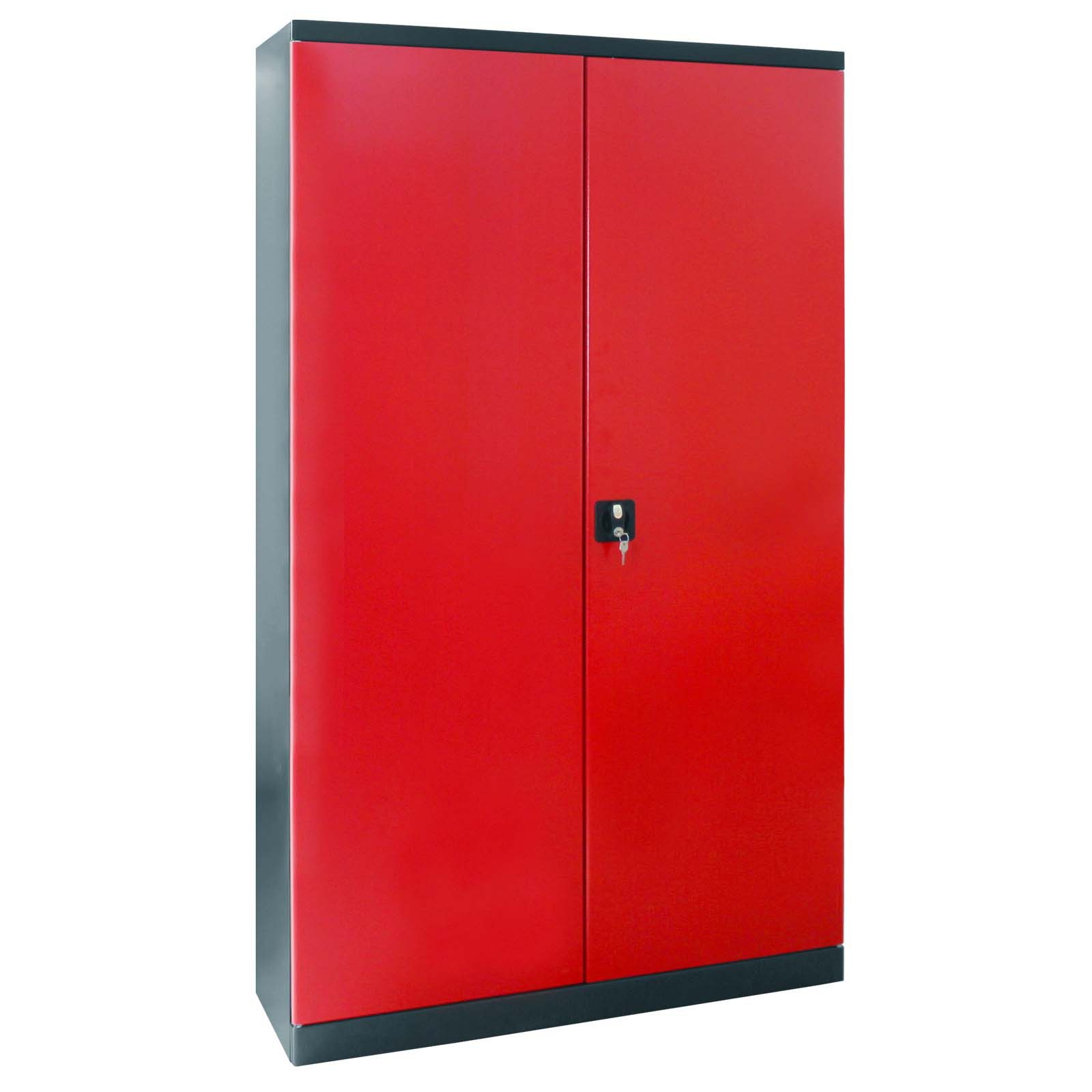 ADB Mehrzweckschrank ADB Stahlschrank XL-B mit 4 Fachböden (BxHxT) 1100 x 1920 x 380 mm