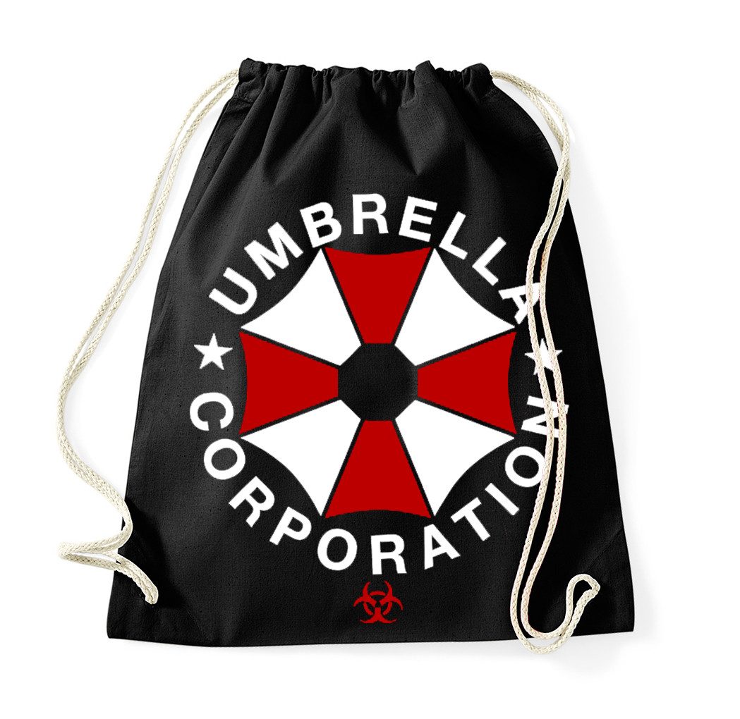 Turnbeutel Umbrella Turnbeutel Konzernsymbol Print Fanmotiv Kulttasche