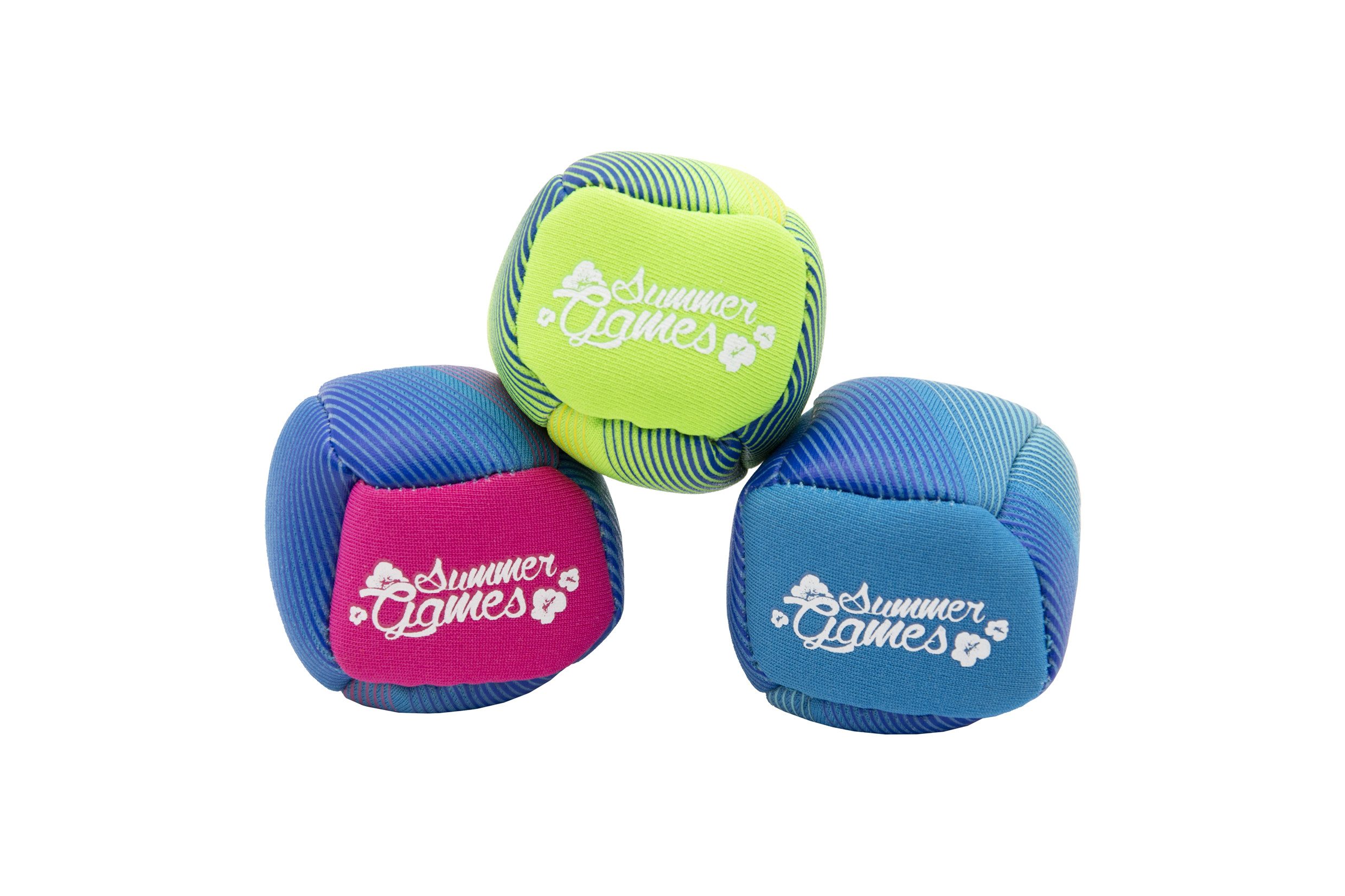 XTREM toys & sports Spielball SUMMER GAMES Neopren Mini-Ball-Set (3-St), im 3er Set
