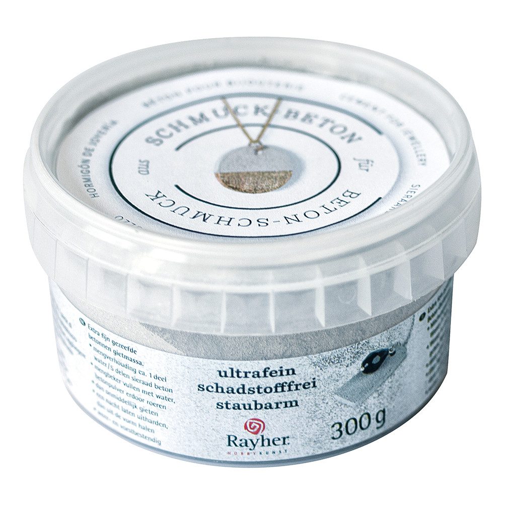 Rayher Modelliermasse Schmuck-Beton, 300 g