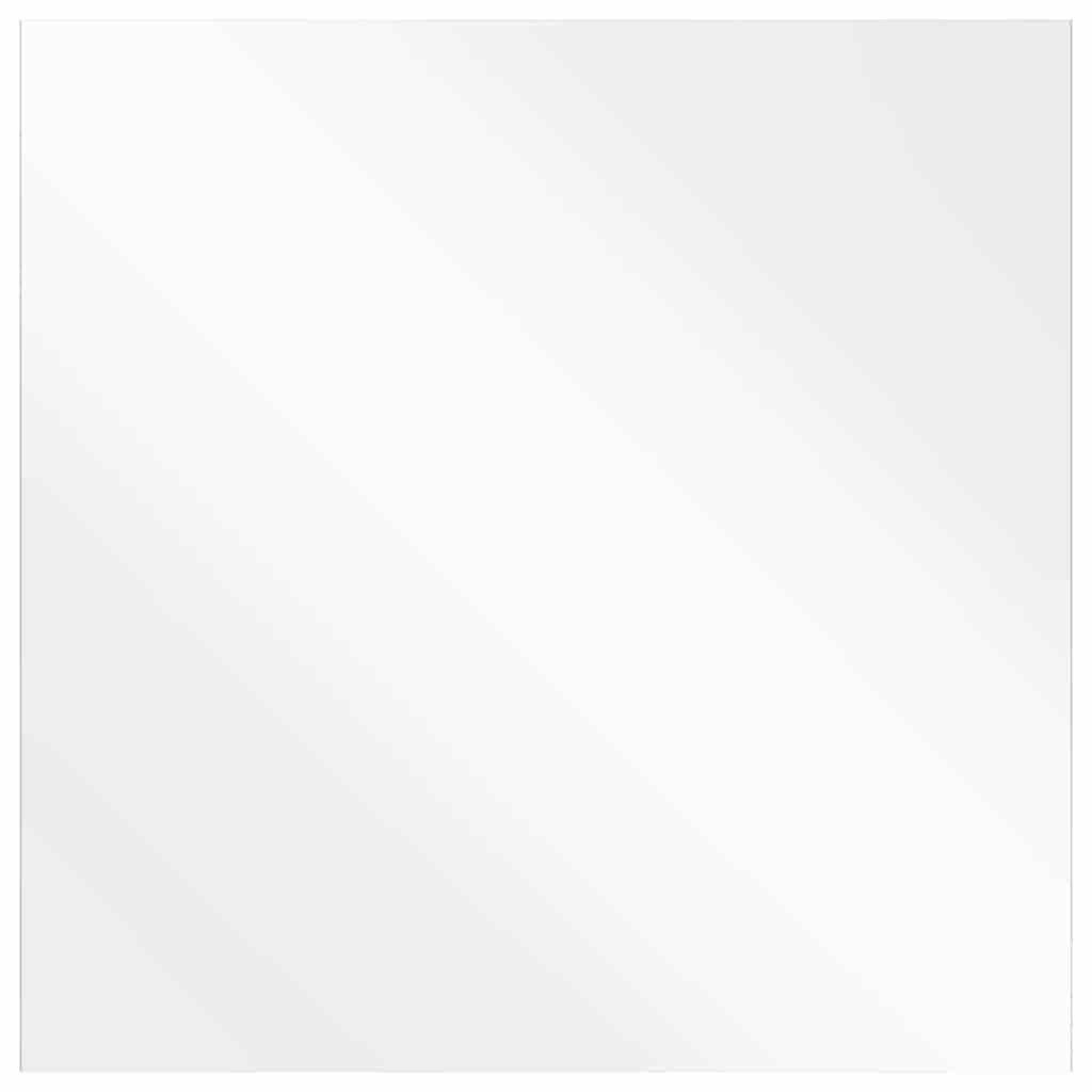 vidaXL Spiegel Wandspiegel Quadratisch 60 x 60 cm Gehärtetes Glas (1-St)