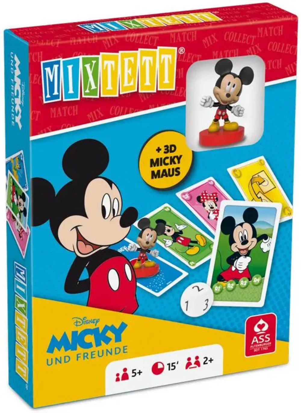 Cartamundi Spiel Disney Mickey & Friends - Mixtett