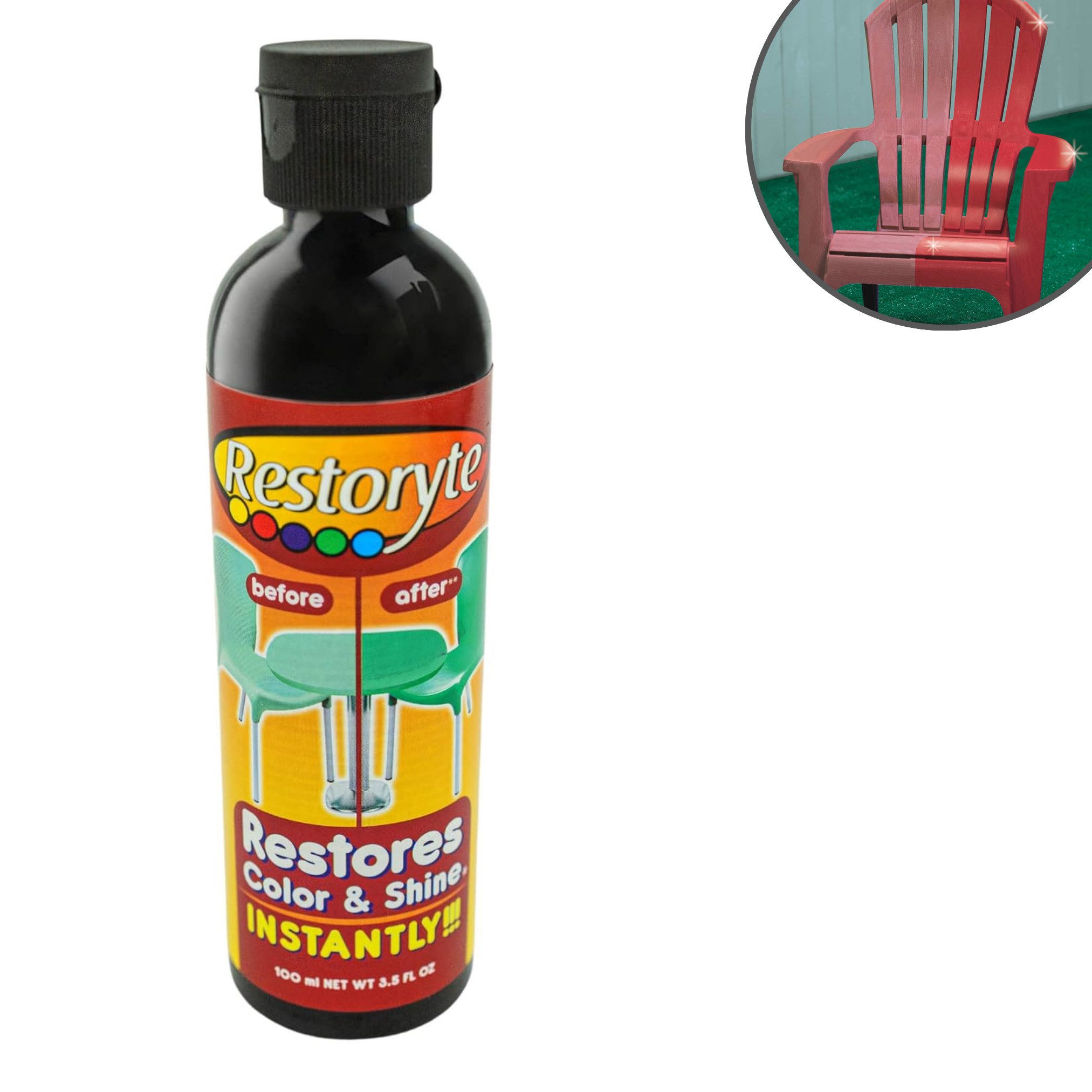 Best Direct® Restoryte Möbelreiniger (Spar-Set, [1-St. 100ml Flasche für 9,3m² Fläche Politur auffrischen, restaurieren & reparieren)