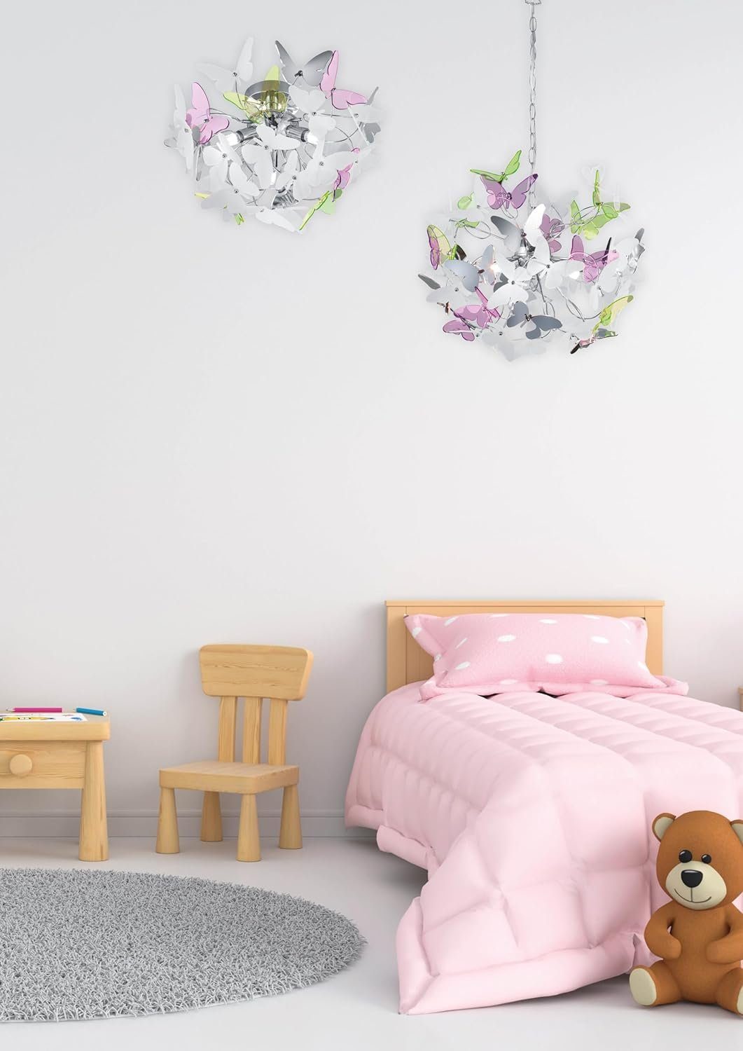 lightling Pendelleuchte Beverly, ohne Leuchtmittel, moderne, höhenverstellbare Pendellampe