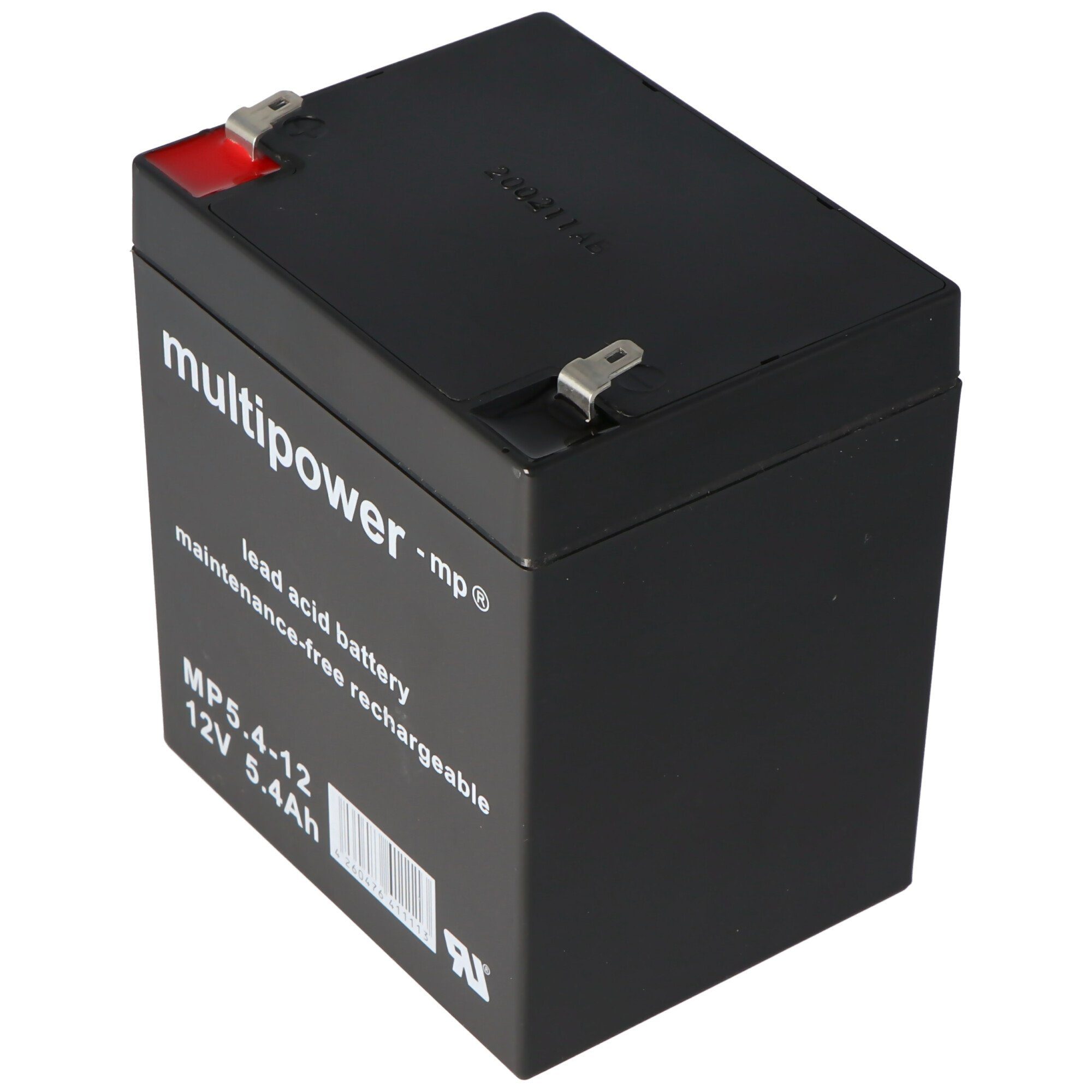 MP5.4-12 Multipower Blei-Akku 12 Volt 5400mAh, 6-DMZ-5 Akku Akku