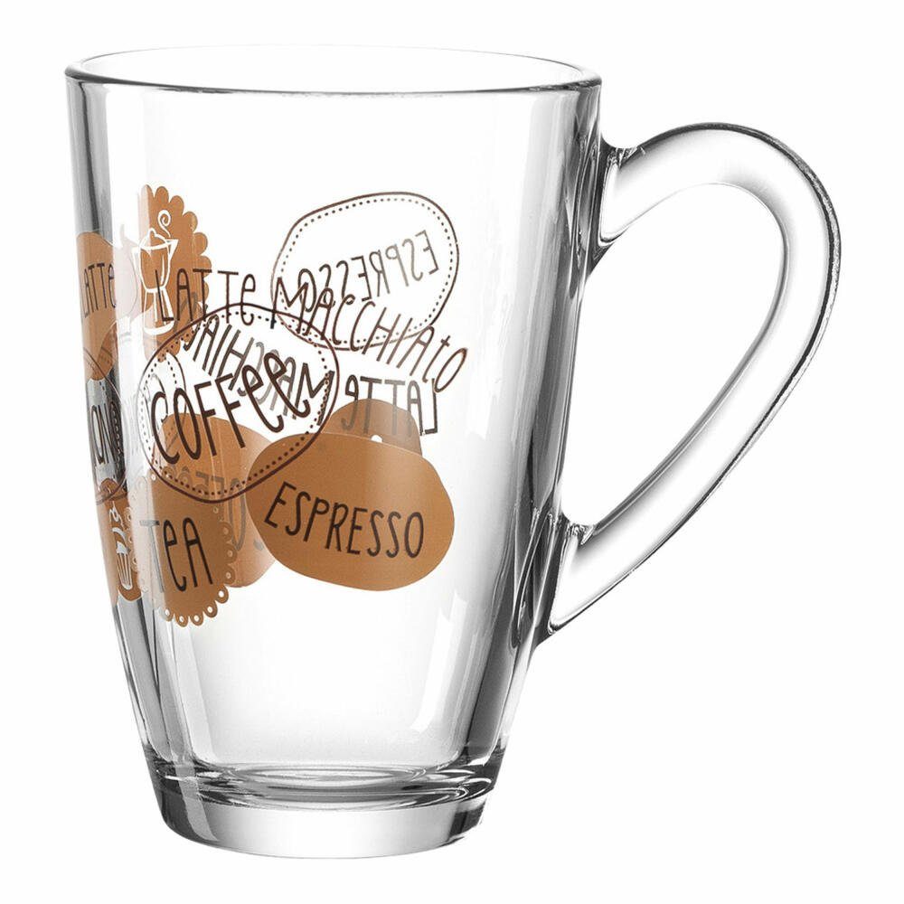 montana-Glas Tasse :coffee 200 ml, Glas