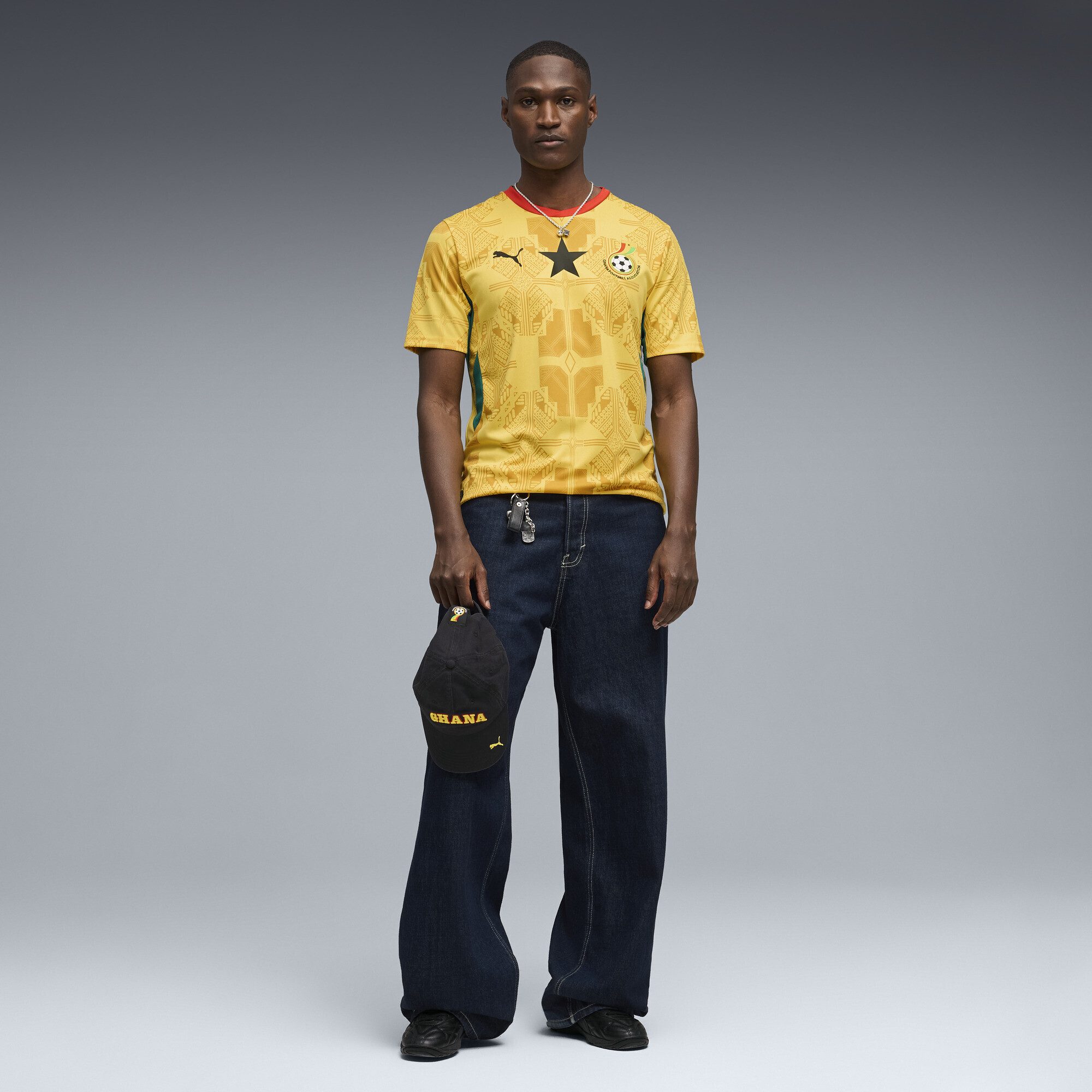 PUMA Trainingsshirt Ghana 2026 Auswärtstrikot Herren