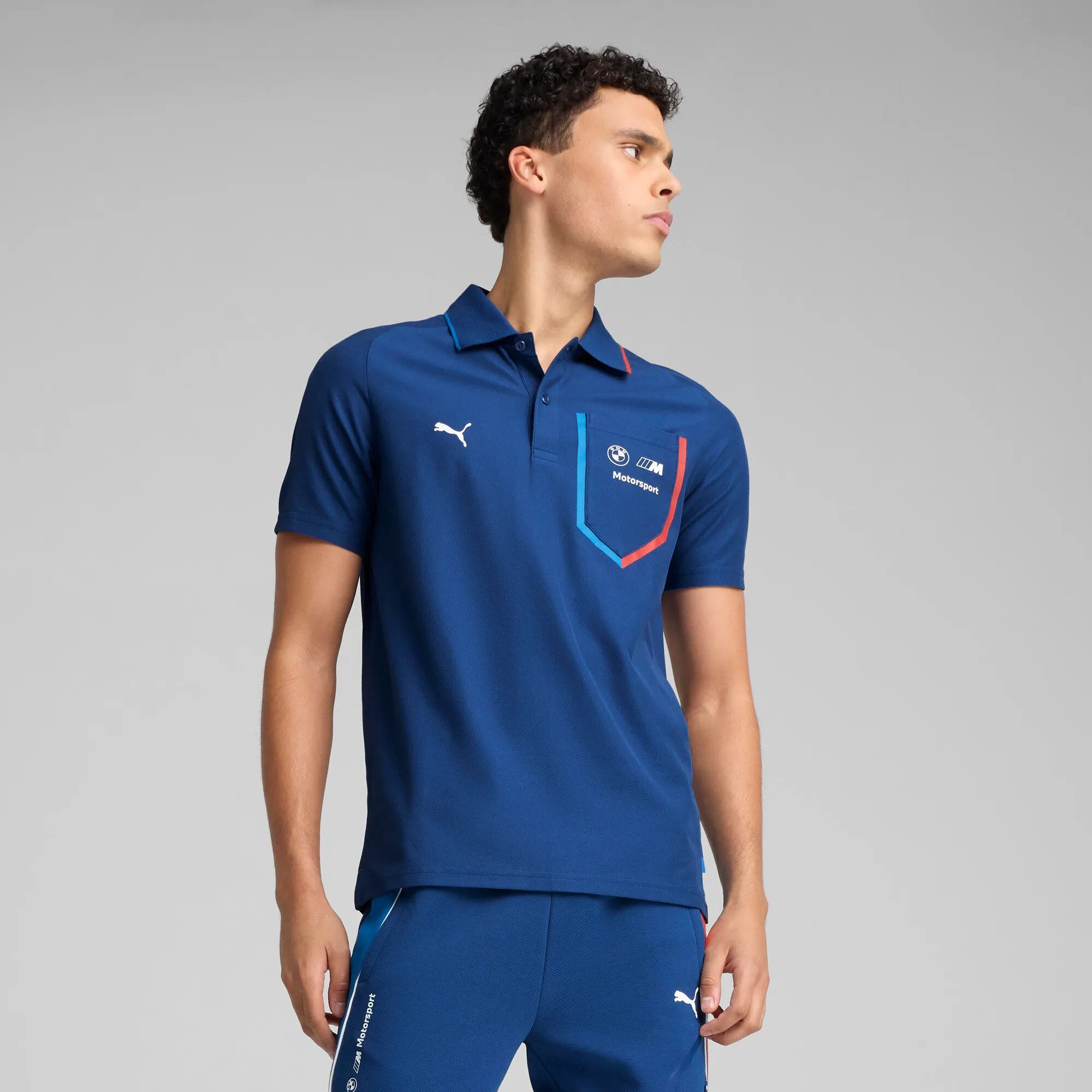 BMW Poloshirt BMW M Motorsport Poloshirt "Pro" Puma - blau