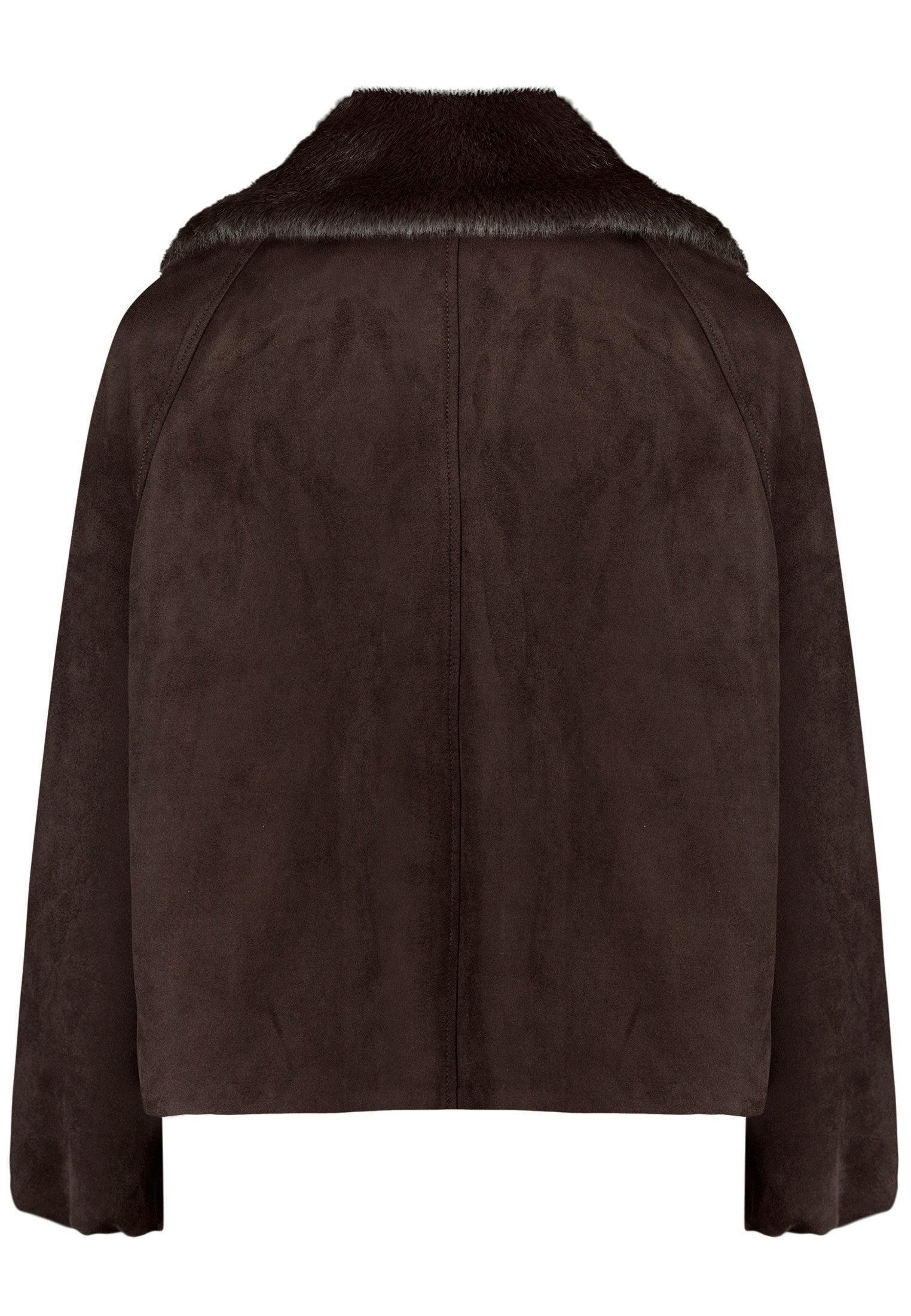 Zero Outdoorjacke Damen mit Kunstfellkragen