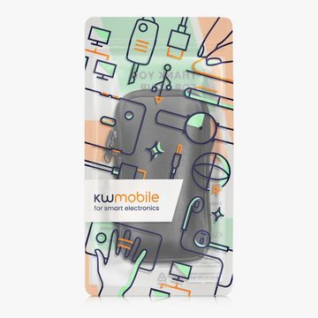 kwmobile Handyhülle Handytasche für Smartphones XL - 6,7/6,8", Neopren Handy Hülle mit Kordel - Tasche mit Handykette 17,2 x 8,4 cm