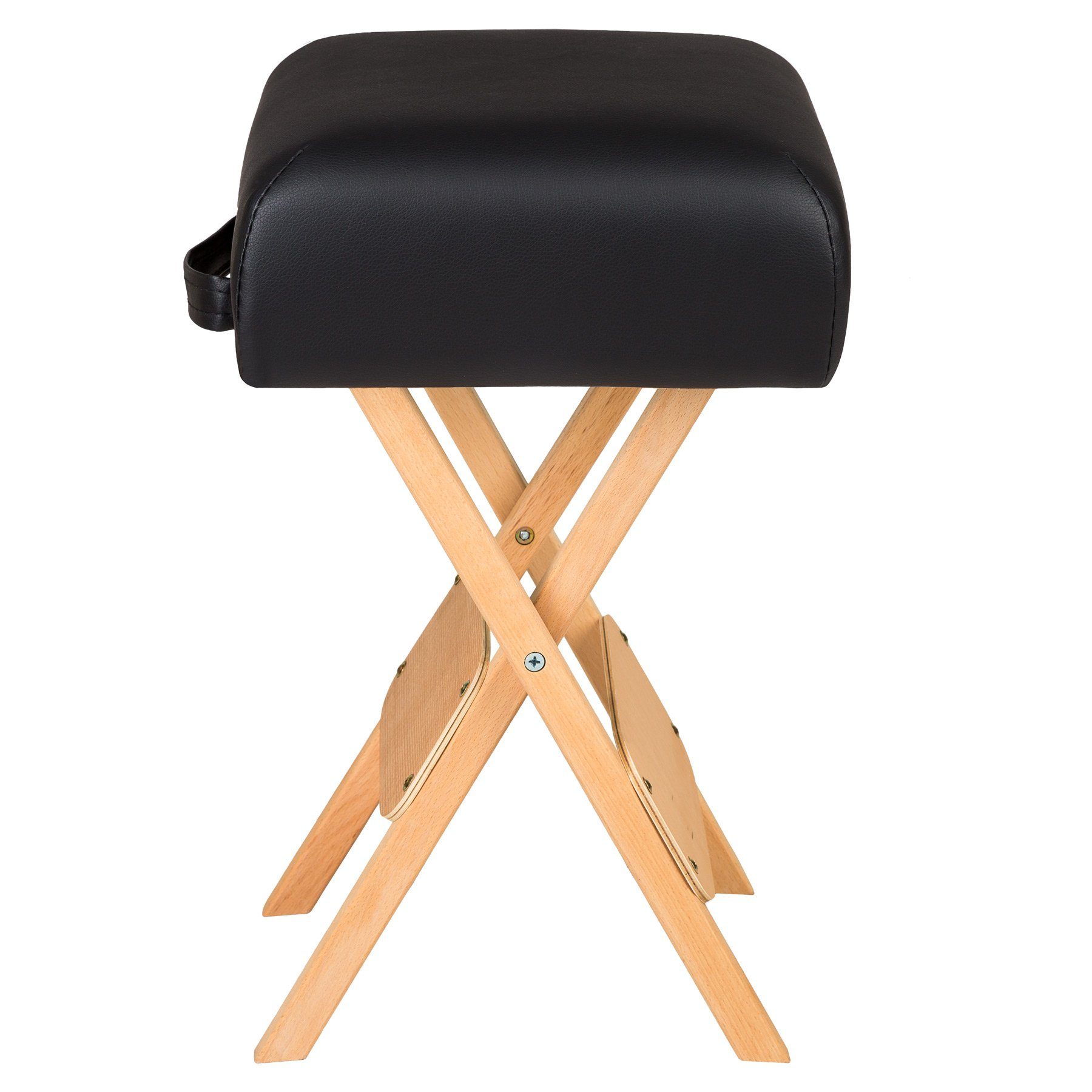 tectake Hocker Sitzhocker mit 2 Lagerungsrollen, günstig online kaufen