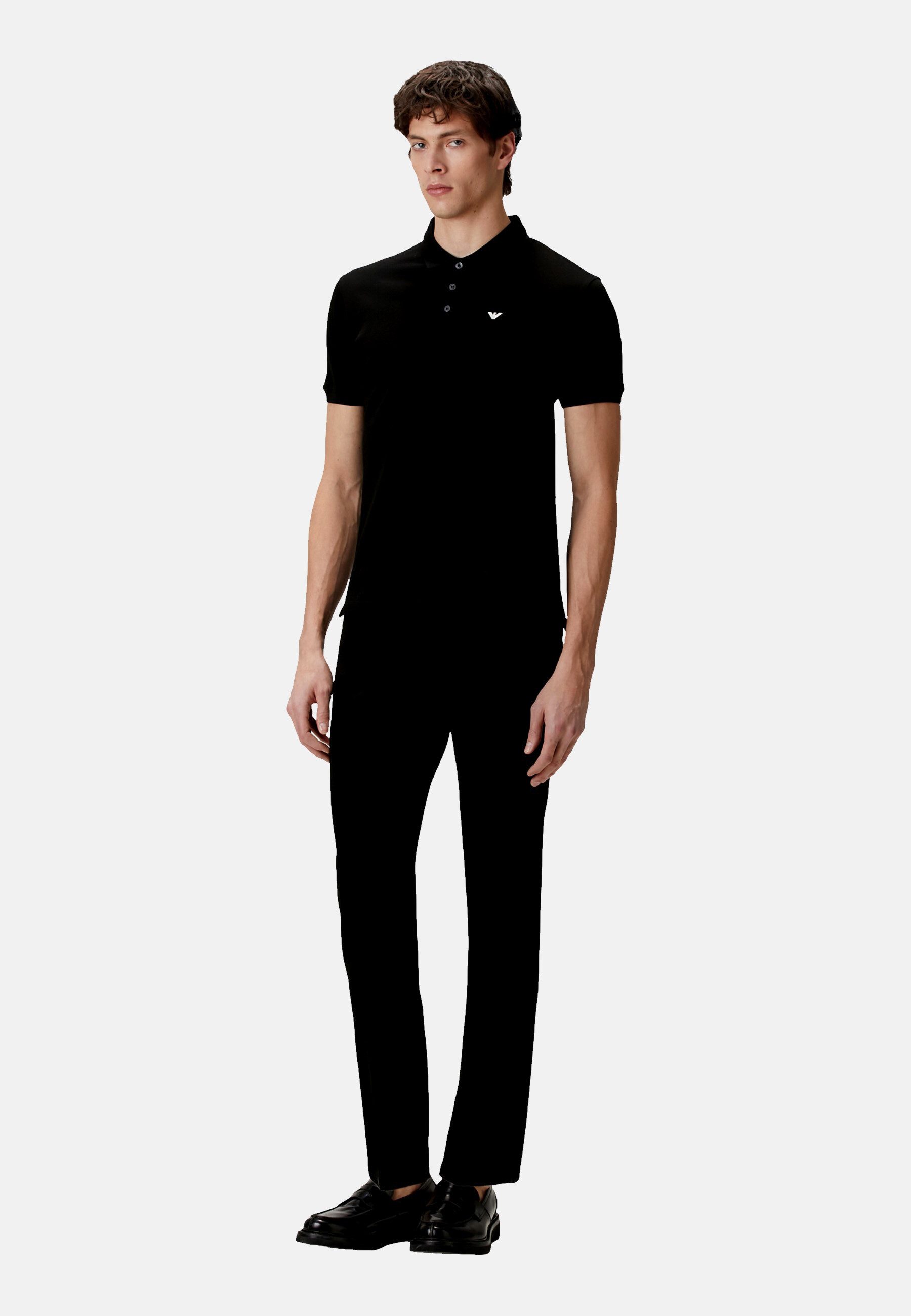 Emporio Armani Poloshirt Poloshirt Kurzarmshirt mit günstig online kaufen