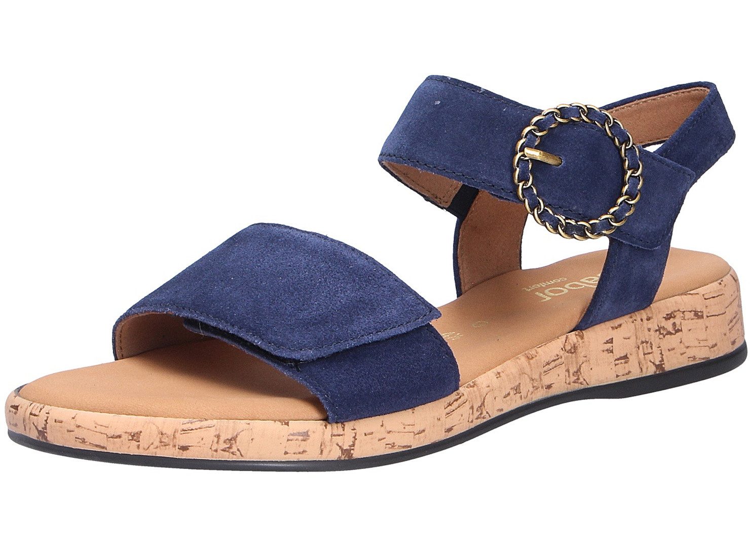 Gabor Damen Sandale blau Größe Sandalette