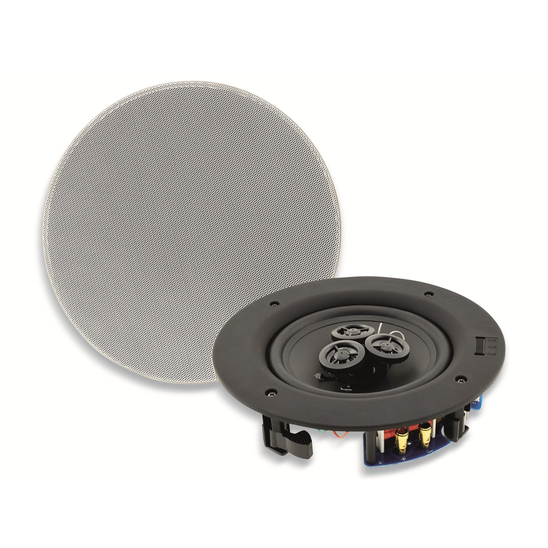 ChiliTec CHILITEC Einbaulautsprecher CTE-30W, 80 W, rund Einbaulautsprecher