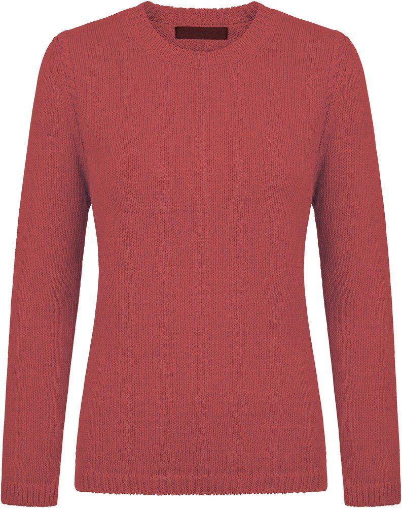 Irelandseye sun Neck Cable Lahinch Women Jersey Wollpullover Sweater blush Round