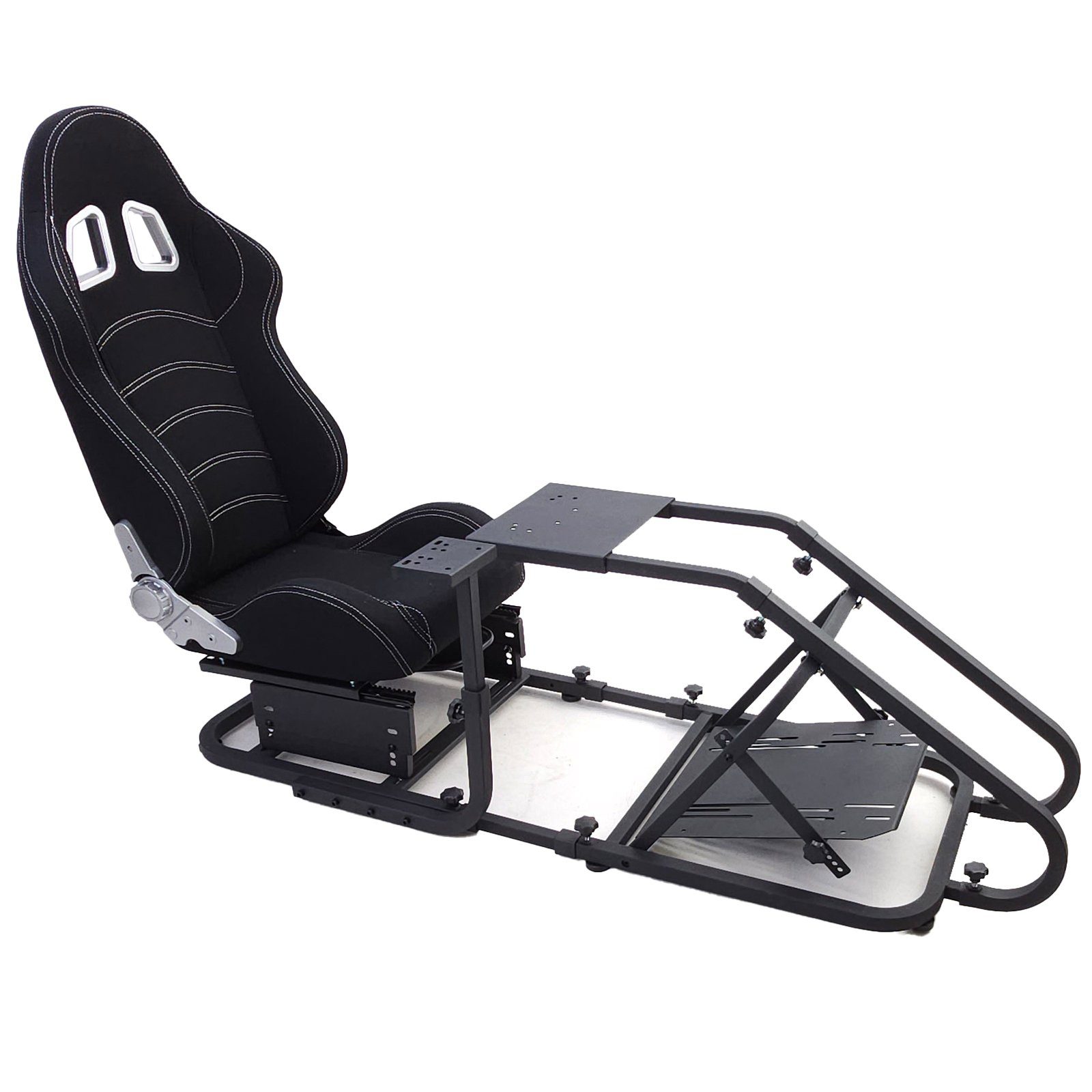 Sim Rig 1 + Sitz Cockpit Gestell Renn Simulator Esports PS5 Xbox PC Simulations-Controller