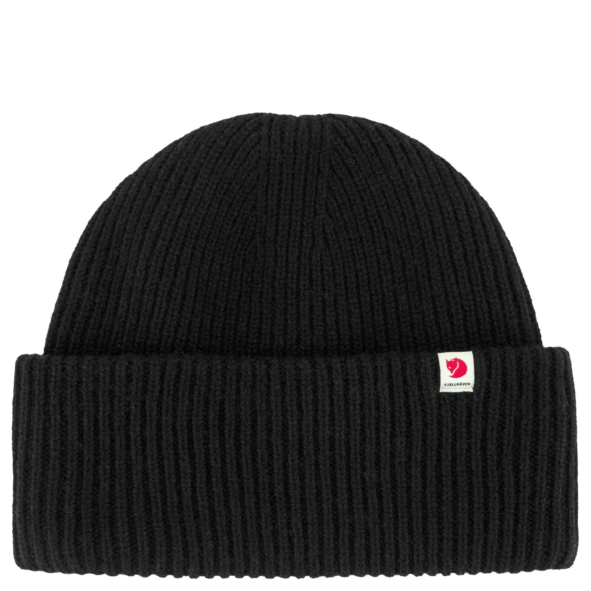 Fjällräven Strickmütze Heavy Beanie - Mütze (black)