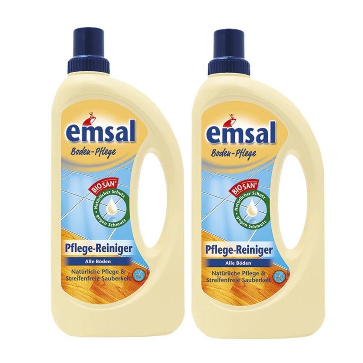 mit Natürliche - emsal Boden-Pflege Fussbodenreiniger Reiniger Pflege emsal Liter 2x Biosan 1