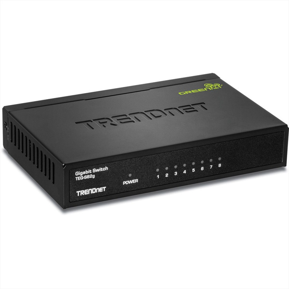 Trendnet TEG-S82g 8-Port Gigabit GREENnet Switch Netzwerk-Switch