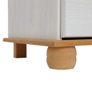 IDIMEX Kommode COLMAR, Schubladenschrank Kommode Apothekerschrank Sideboard, 8 Schubladen wei