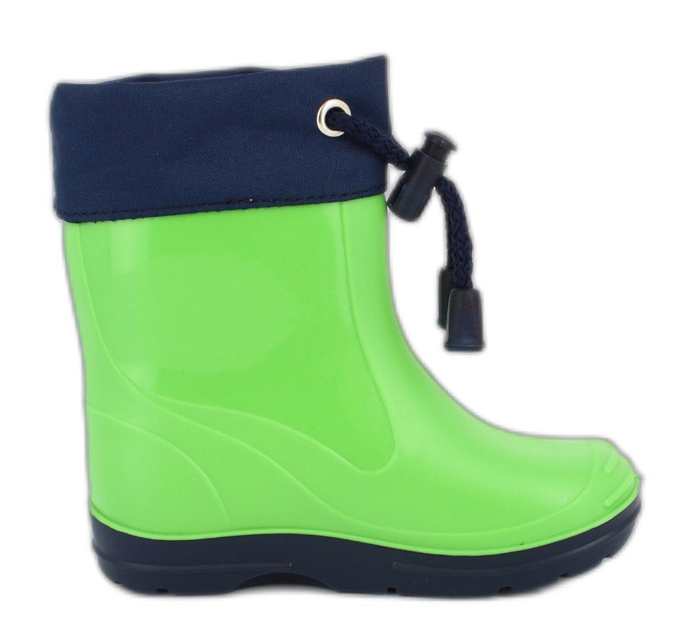 Beck Kleinkinder Regenstiefel Basic Gummistiefel (für Mädchen und Jungs, in vielen Farben und Größen erhältlich) wasserdicht, Schmale Passform, Kurzschaft für sicheres Gehen