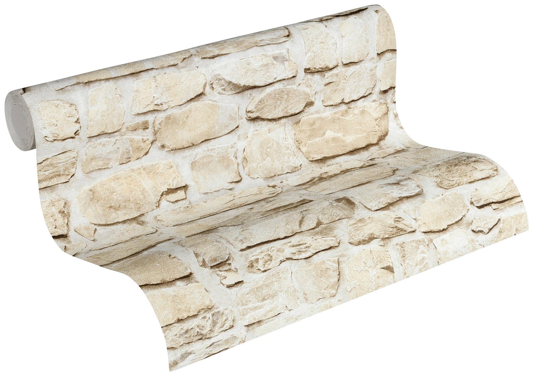 A.S. Création Vliestapete Decoro, leicht strukturiert, Motiv, abstrakt, gemustert, Tapete Stein Tapeten Wohnzimmer Schlafzimmer Küche modern Design Optik. Reduzierter Preis € 20,10. Unverbindliche Preisempfehlung € 50,95, (€ 3,77 pro 1 qm)