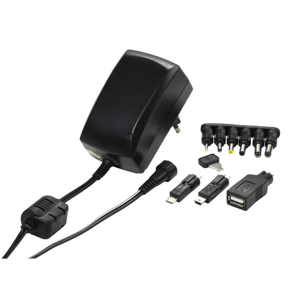 Vivanco Universal Netzteil für Elektrogeräte und USB, 2250mA (35986) Notebook-Netzteil