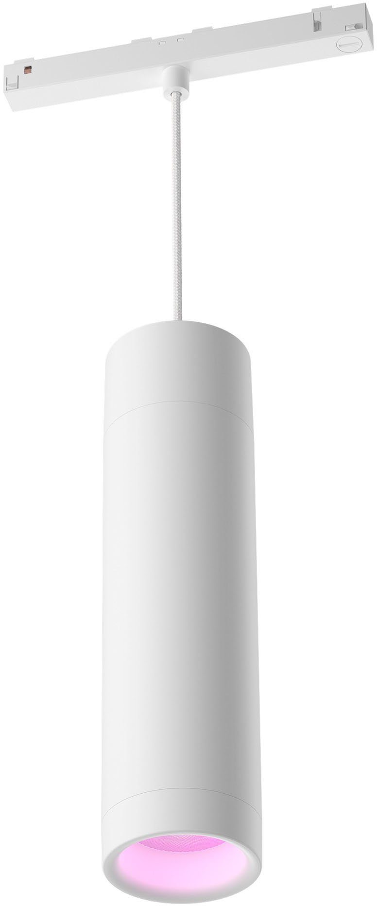 LED Pendelleuchte Schienensystem Perifo, integriert, LED fest Hue Dimmer, Farbwechsler, Philips