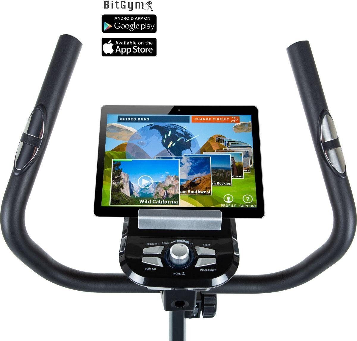 Hammer Heimtrainer Cardio T3, 110 kg max. Benutzergewicht, Fahrrad, 8 Widerstandsstufen