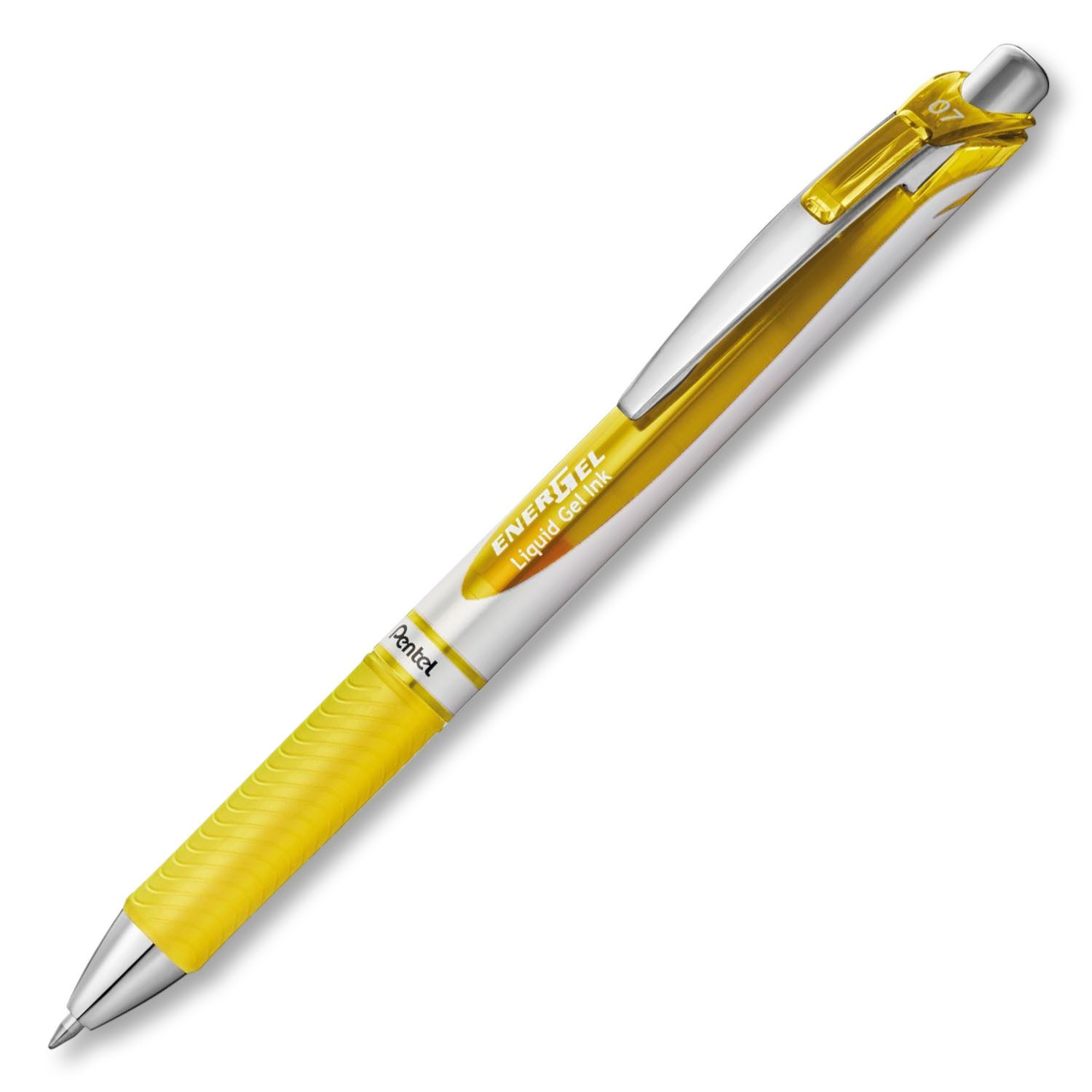 Gelschreiber 1x PENTEL EnerGel Gelschreiber BL77 medium Schreibfarbe GELB