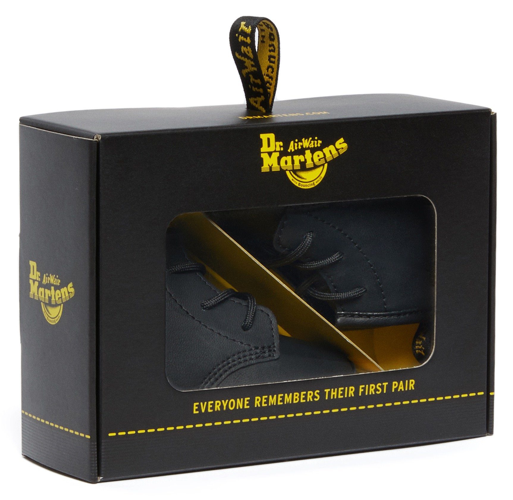 DR. MARTENS 1460 CRIB Lauflernschuh Babyschuh, Kinderstiefel, Schnürstiefel mit Schnürung